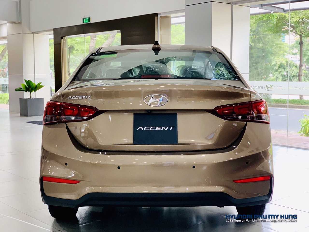 Hyundai Accent 2019 MT 1.4 Vàng Cát Ảnh Chụp Thực Tế Tại Hyundai Quận 7
